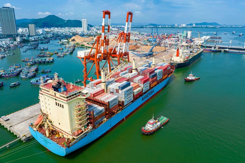 A seaport in Vietnam. Photo courtesy of Dung Nhan.