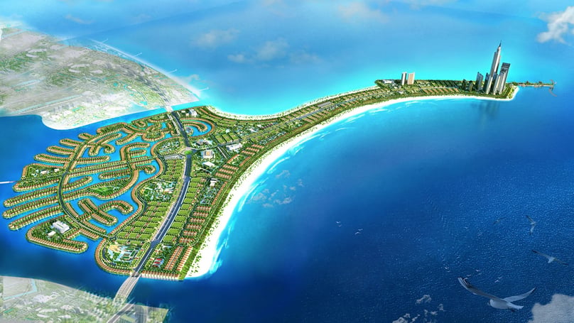 An illustration of Vinhomes Green Paradise.