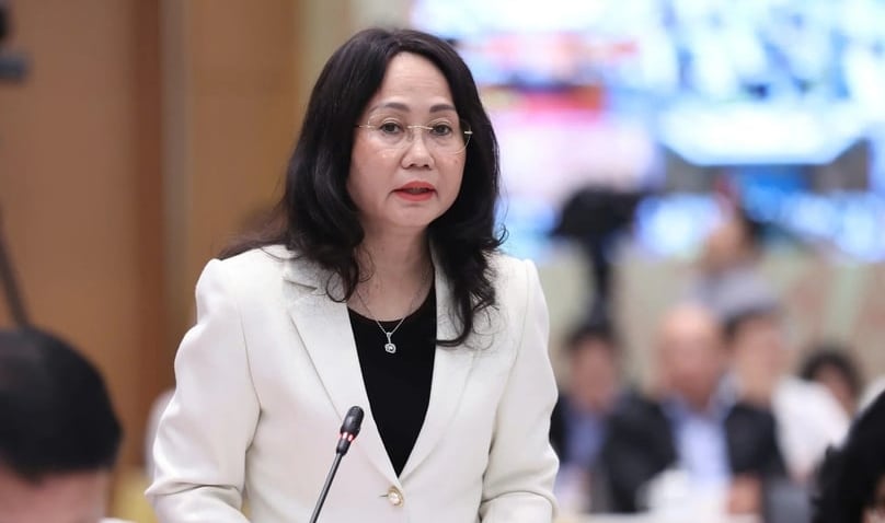 Culture, Sports and Tourism Minister Lam Thi Phuong Thanh. Photo courtesy of the government's news portal.