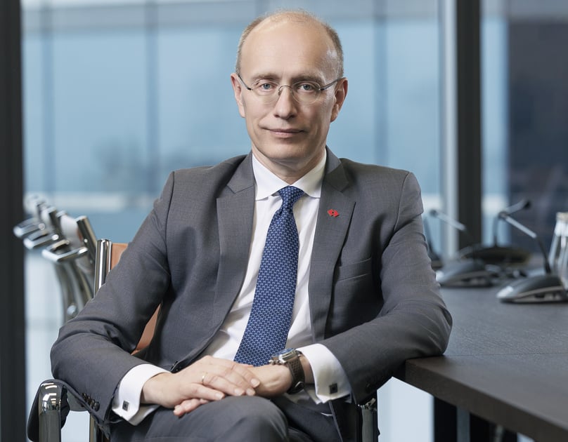 Techcombank's CEO Jens Lottner. Photo courtesy of the bank.