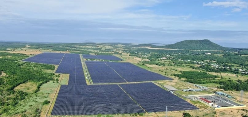 Ha Do Group's Hong Phong 4 solar power project. Photo courtesy of the company.