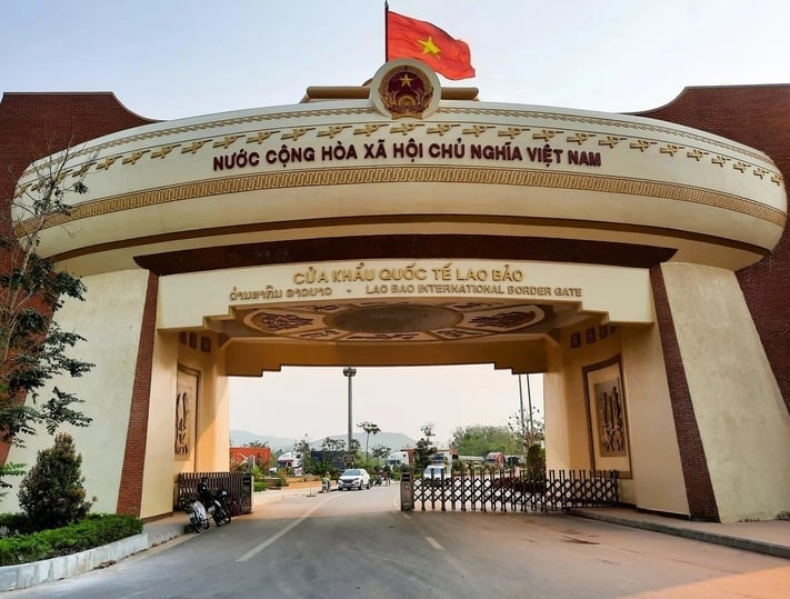 The Lao Bao International Border Gate Economic Zone is one of Quang Tri province's key economic hubs. Photo courtesy of Duy Loi.
