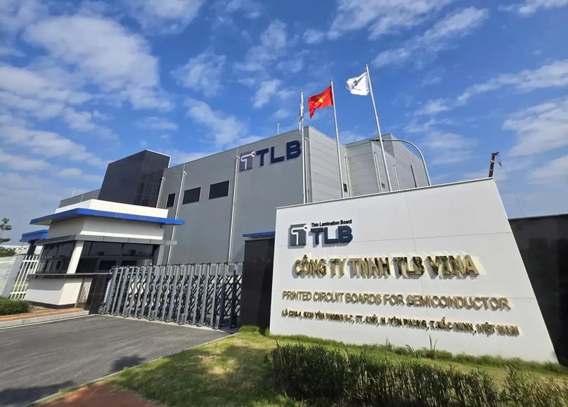 Trụ sở chính của TLB Vina tại tỉnh Bắc Ninh, Việt Nam. Hình ảnh lịch sự của công ty.