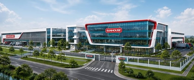 Proposed conceptual design of Sunhouse AI & Smart Appliances Innovation Hub.
