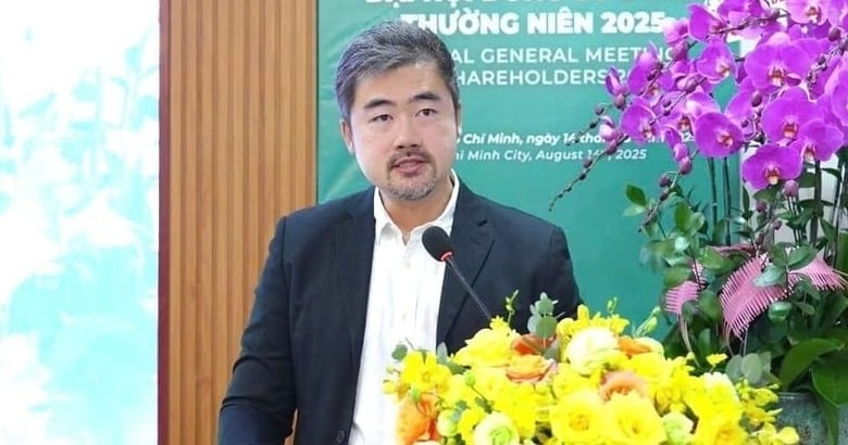Bamboo Capital CEO Ng Wee Siong Leonard at the company's AGM in August 2025. Photo courtesy of BCG.