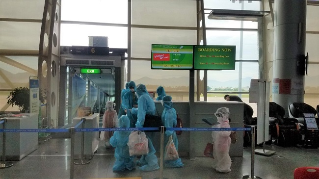 Vietjet transports more than 800 passengers from pandemic centre Danang to home