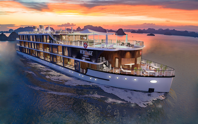 Touching the heritage on Vietnam’s first boutique cruise