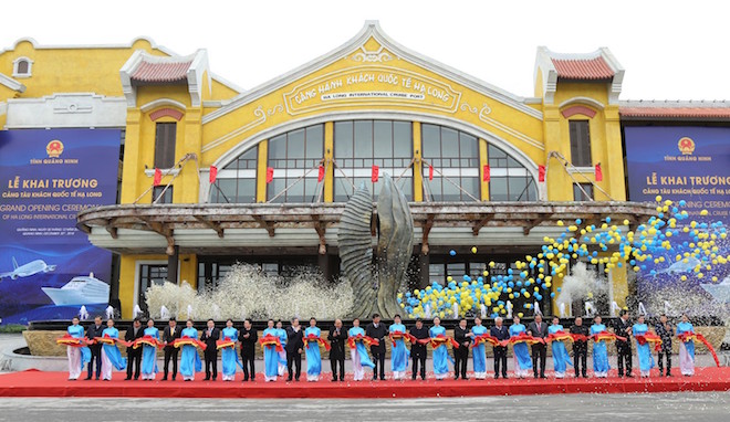 Three historic transportation projects opened in Quang Ninh province