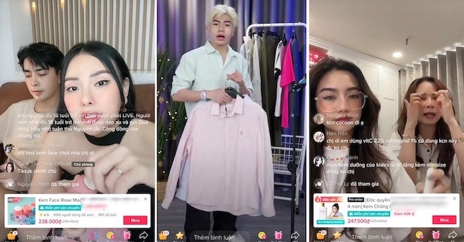 Tài khoản Facebook, TikTok định danh mới được livestream, viết bài