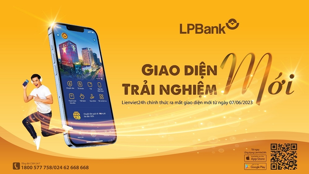 Ứng dụng Lienviet24h mới hướng tới sự tinh gọn và tiện ích
