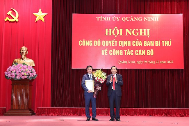 Quảng Ninh có tân Phó Bí thư Tỉnh uỷ Quảng Ninh có tân Phó Bí thư Tỉnh uỷ