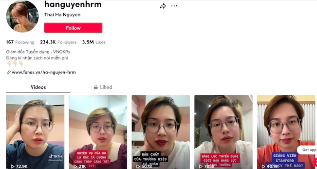 ‘Đu trend’ để tuyển dụng qua TikTok