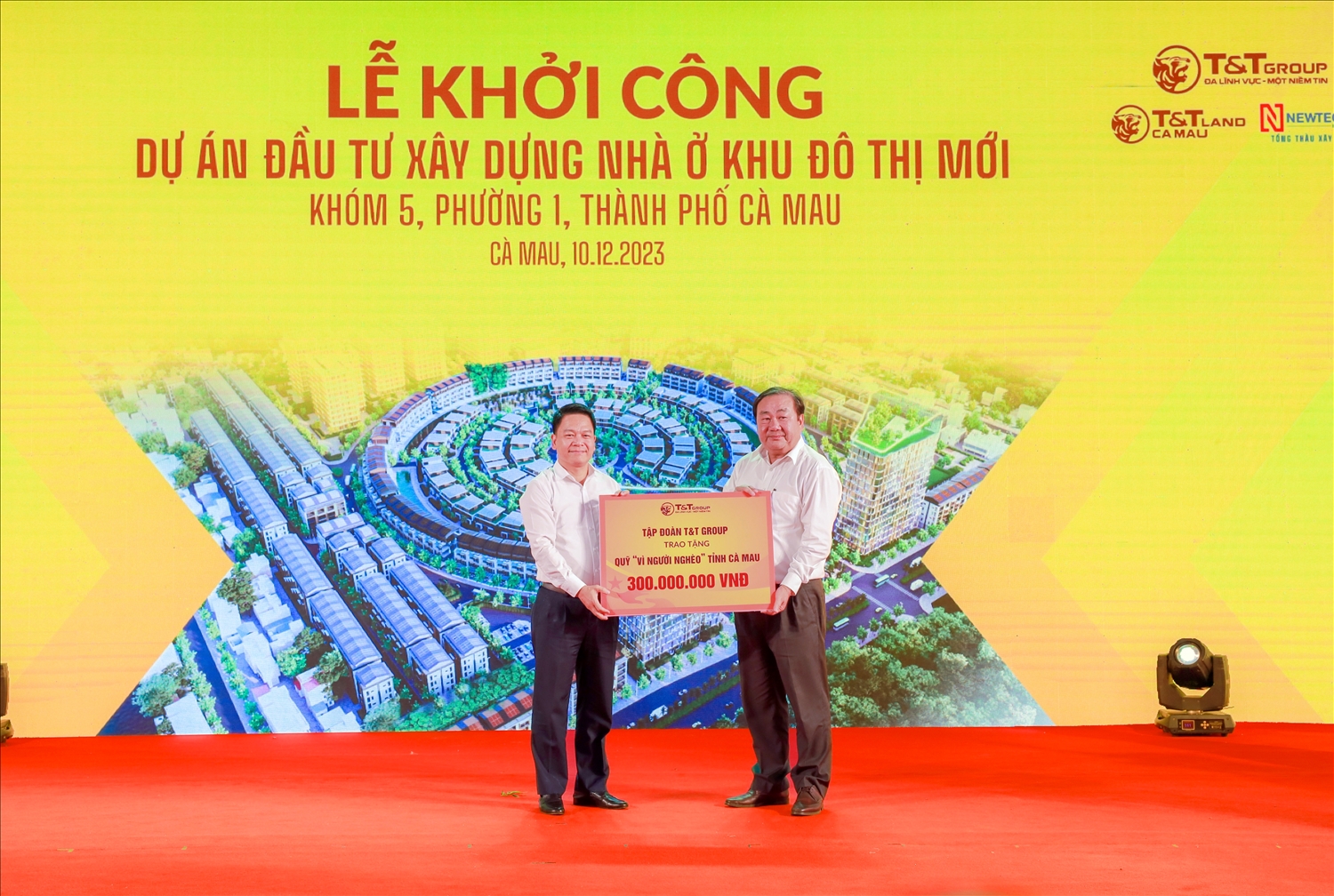 T&T Group khởi công dự án đô thị hơn 1.000 tỷ đồng tại Cà Mau 2