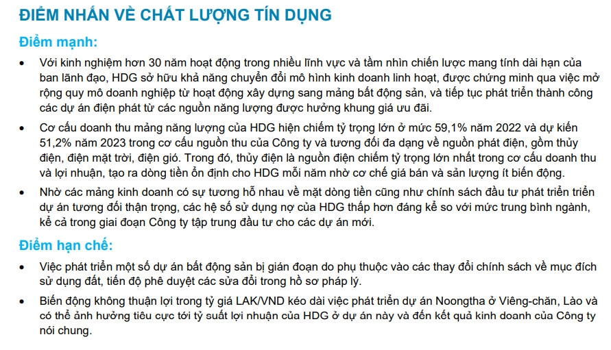 Hà Đô được xếp hạng tín nhiệm A với triển vọng Ổn định