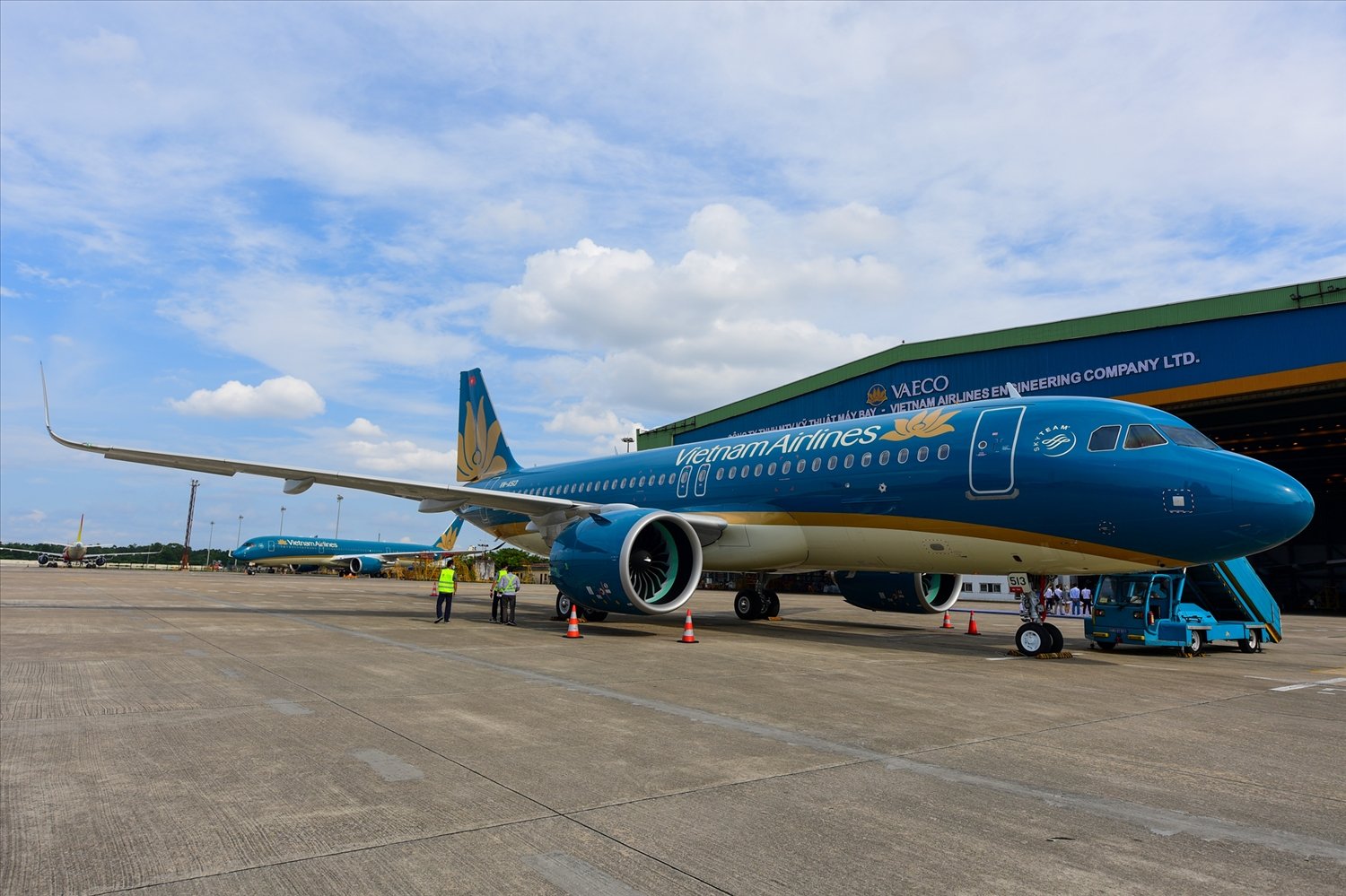 Tân binh Airbus A320neo gia nhập đội bay, tăng cường chuyên chở cho cao điểm hè. 11
