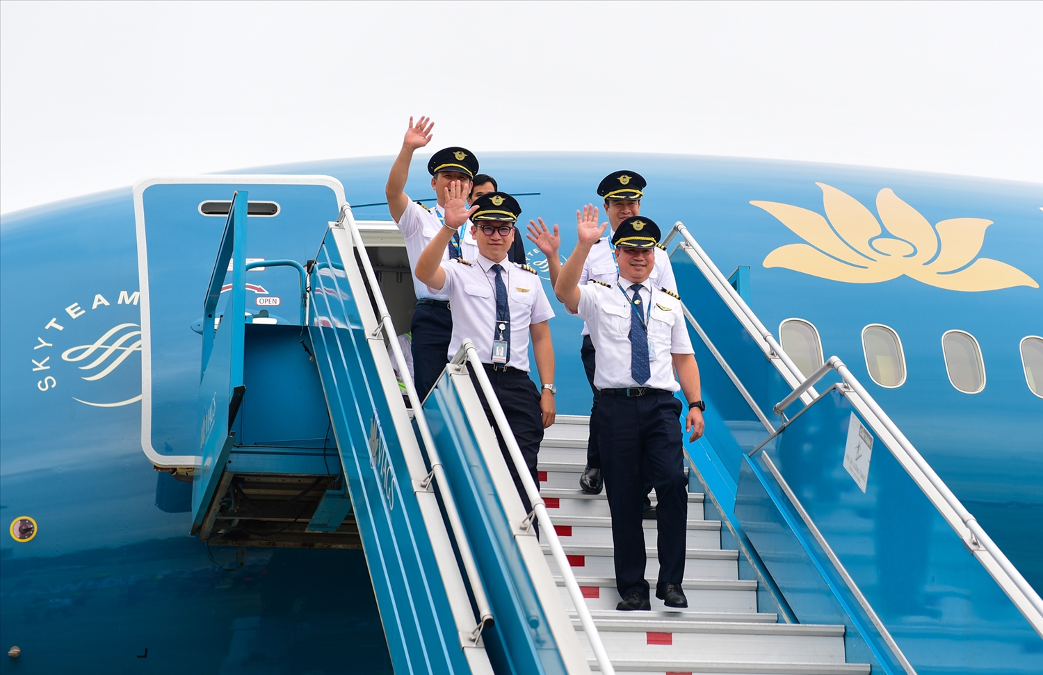 Vietnam Airlines đón chiếc Boeing 787-10 thứ 5, nâng tổng số máy bay thân rộng lên 30 chiếc.  11