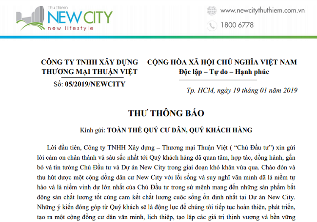 Không vay tiền ngân hàng, cư dân New City Thủ Thiêm bị dọa đuổi ra khỏi nhà 1