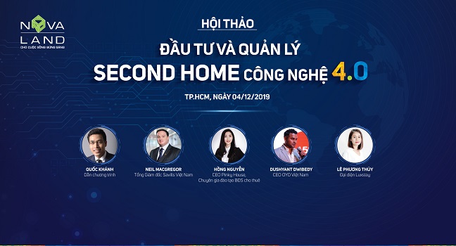 Hội thảo đầu tư và quản lý second home bằng công nghệ 4.0