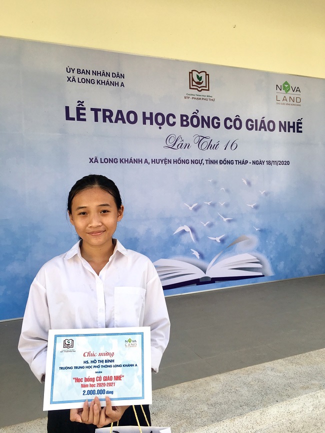 Học bổng cô giáo Nhế: những điều tốt đẹp luôn còn mãi