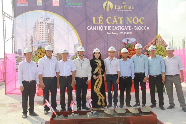 Kim Oanh khởi động dự án 48,9 ha và cất nóc căn hộ The EastGate 2