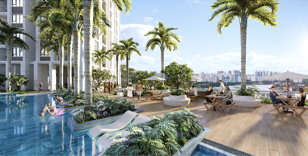 Xu hướng chú trọng không gian xanh tại Asiana Riverside 1