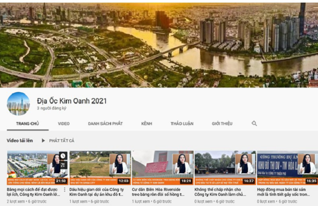 Kim Oanh Group bị nặc danh, vu khống trên mạnh xã hội 1