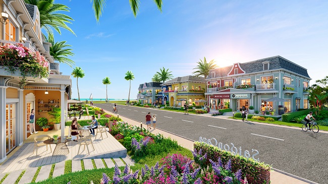 Sức hút của mô hình shop villa ven biển Hồ Tràm