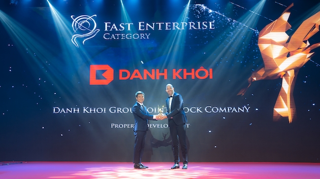 Danh Khôi được vinh danh doanh nghiệp tăng trưởng nhanh tại APEA 2021