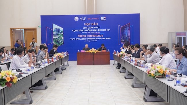 Bình Dương lọt Top 7 cộng đồng thông minh thế giới năm 2022
