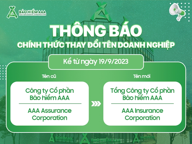 Bảo hiểm AAA đổi tên, đặt mục tiêu vào Top 10