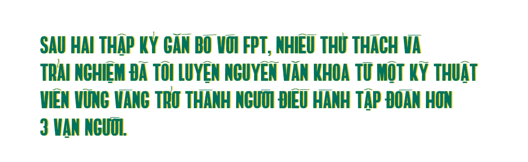 Đường đến thành công của tân CEO FPT Nguyễn Văn Khoa