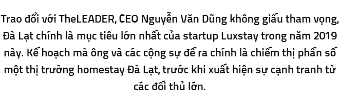 CEO Luxstay muốn dương cao lá cờ tại Đà Lạt