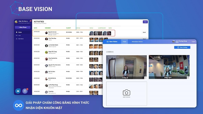 Giải pháp chấm công nhận diện khuôn mặt sử dụng AI