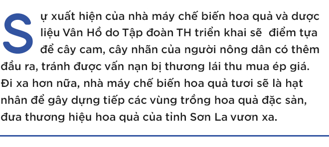 Nhà máy chế biến hoa quả và dược liệu Vân Hồ: Điểm tựa mới cho người nông dân Sơn La 1