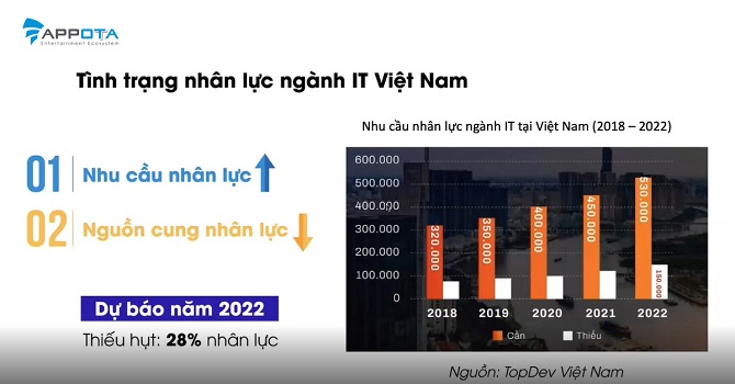 Giải mãi bài toán nhân lực ngành IT Việt Nam 1