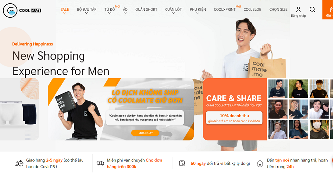 Startup Coolmate tiếp tục nhận đầu tư từ VIC Partners