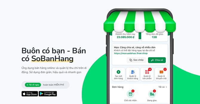 Ứng dụng SoBanHang nhận đầu tư 1,5 triệu USD