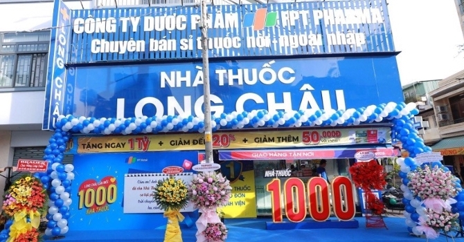 Chuỗi Long Châu cán mốc 1.000 nhà thuốc