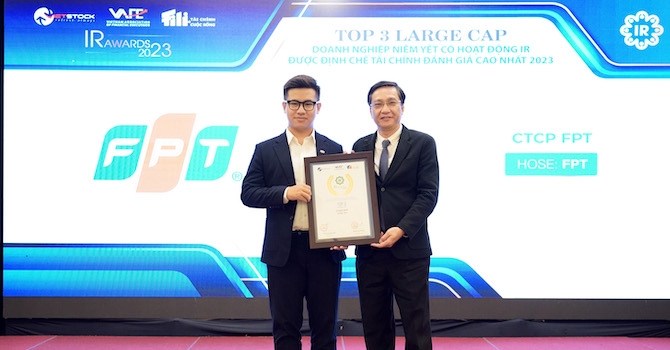 FPT giành cú đúp giải thưởng tại IR Awards 2023