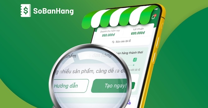 Startup Sổ Bán Hàng hướng tới dòng tiền dương