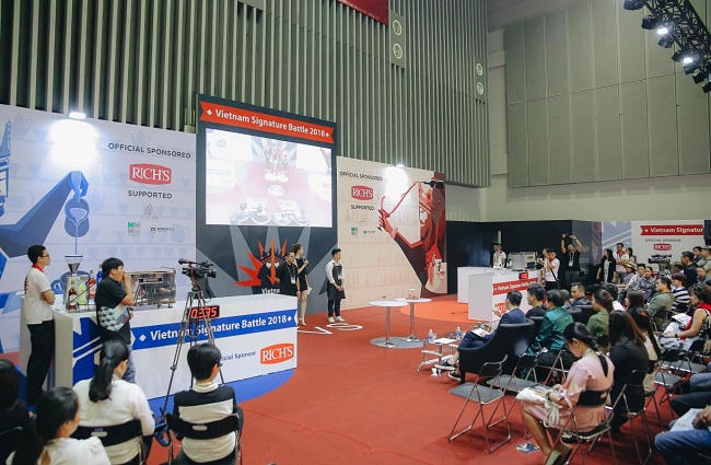 'Trận chiến pha chế' tại Cafe Show Việt Nam 2018 