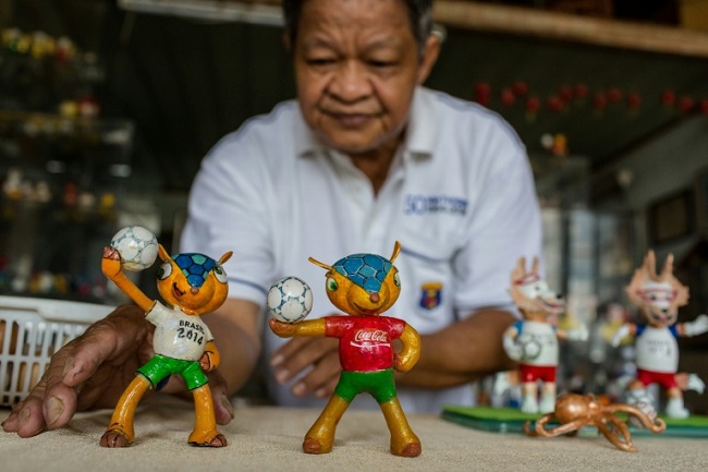 Không chỉ có cúp World Cup, Việt Nam còn có linh vật từ vỏ trứng 3