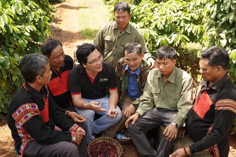 Hành trình đặc biệt của cây cà phê từ lá 3