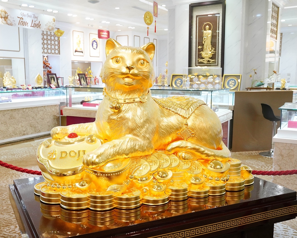 Đến DOJI Tower chiêm ngưỡng bảo vật Kim Mão Vương Bảo trong Lễ hội Vàng – Gold Festival 2023