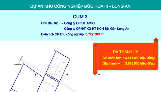 Sacombank đã thanh lý tài sản gần 10.000 tỷ ở Long An