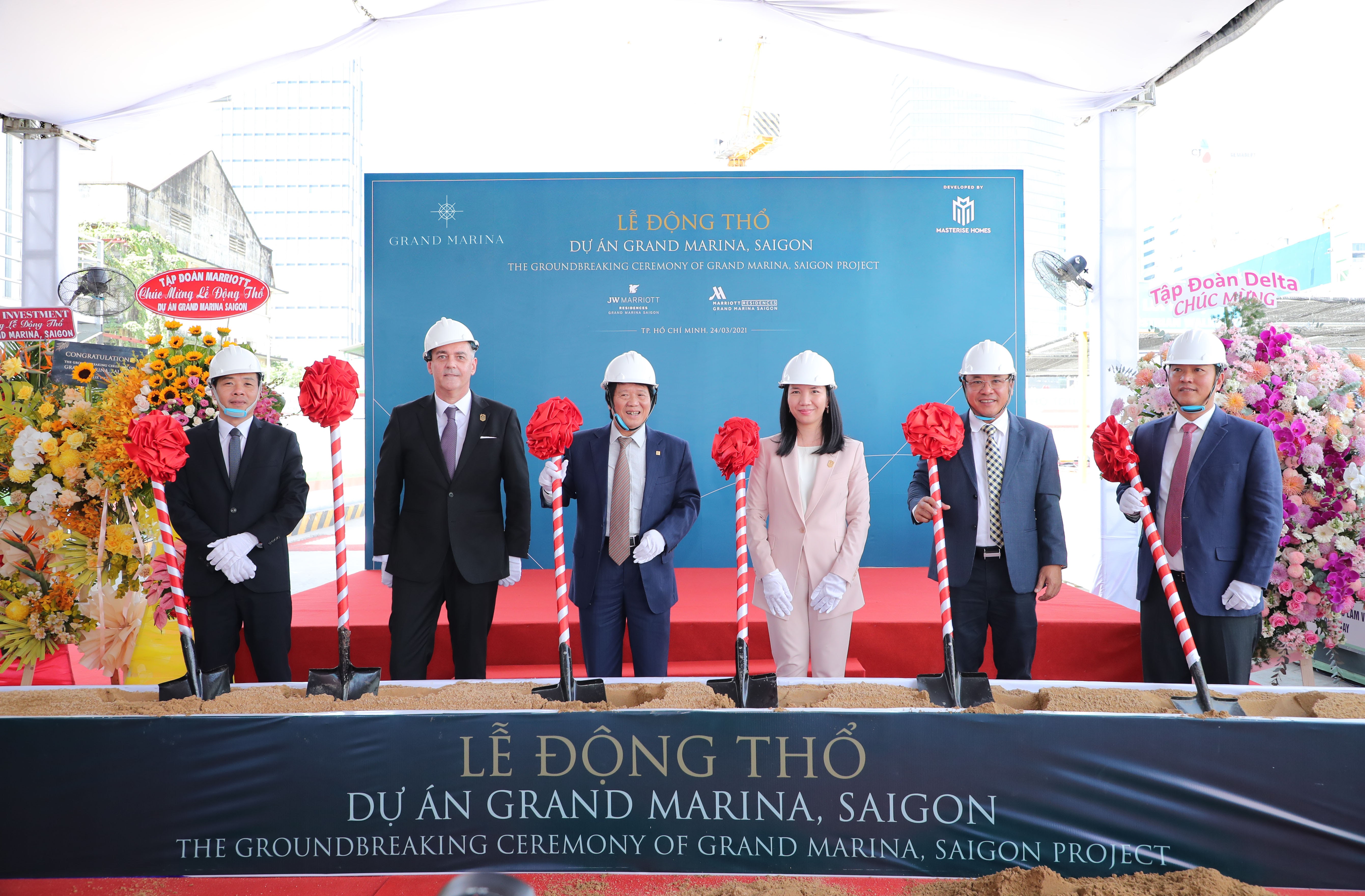 Khởi công dự án Grand Marina Saigon bên bờ sông Sài Gòn