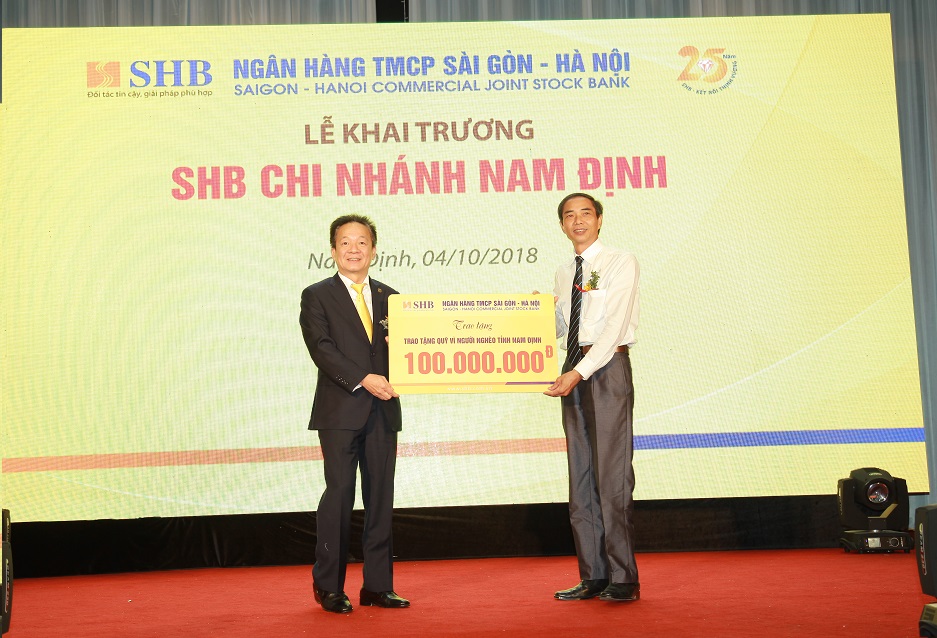 SHB khai trương chi nhánh Nam Định 3