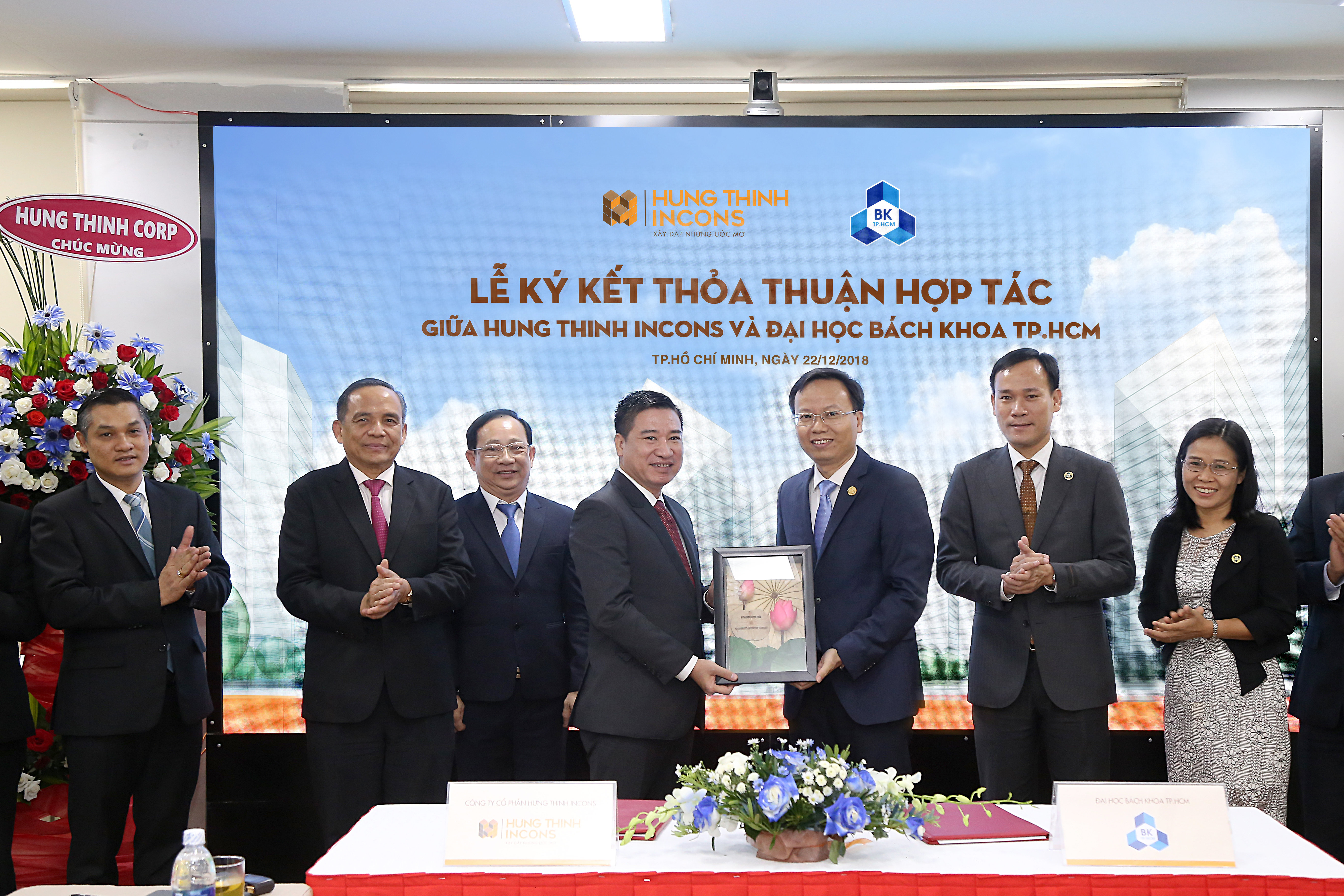 Hưng Thịnh Incons ký kết hợp tác cùng Trường Đại học Bách Khoa TP.HCM 1