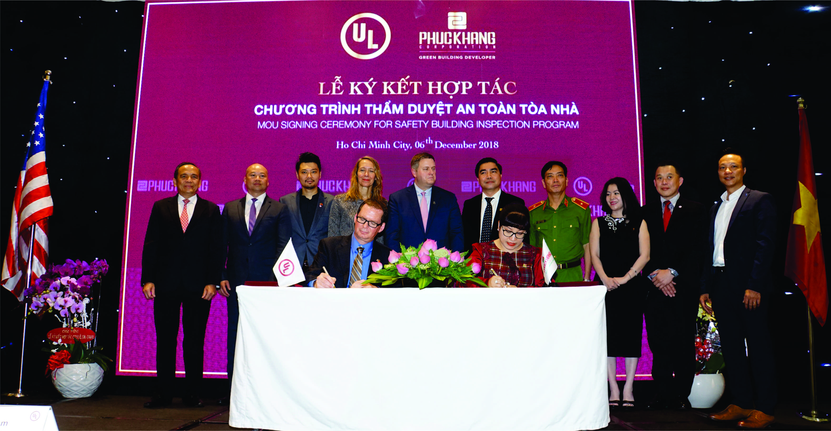 UL và Phúc Khang ký kết hợp tác chương trình thẩm duyệt an toàn tòa nhà