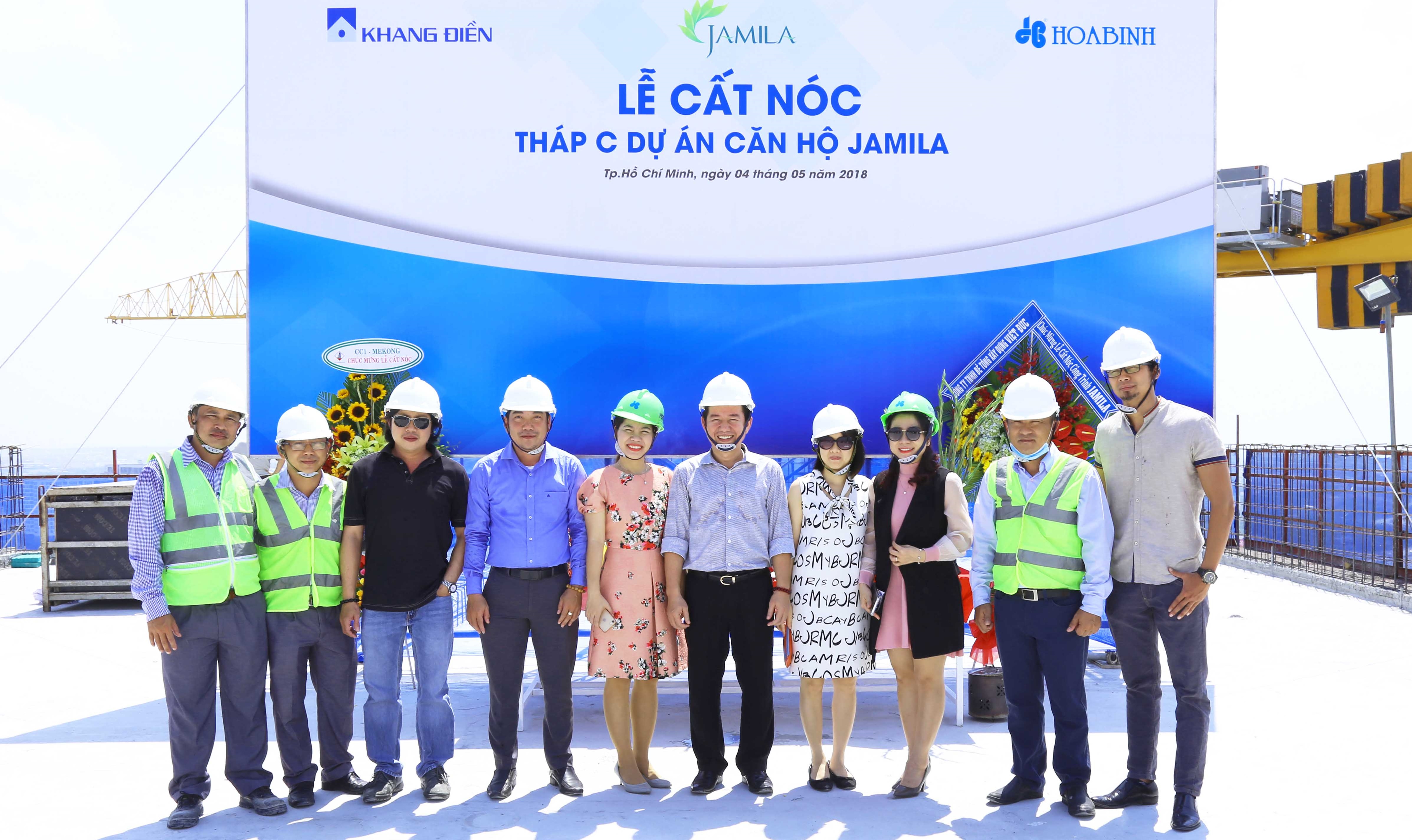 Jamila Khang Điền cất nóc vượt tiến độ 1 tháng